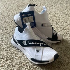 Champion White and Black Sneakers